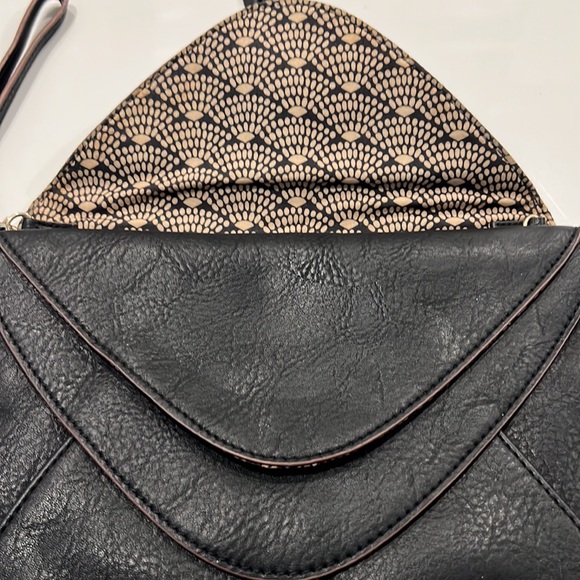 Big Buddha Black 3-pocket Clutch - Picture 6 of 12